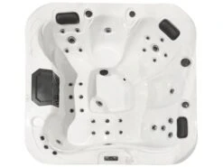 Square Hot Tub With LED White LASTARRIA 17 Square Hot Tub With LED White LASTARRIA -Cheap Furniture Store undef src sa picid 818675 type whitesh image