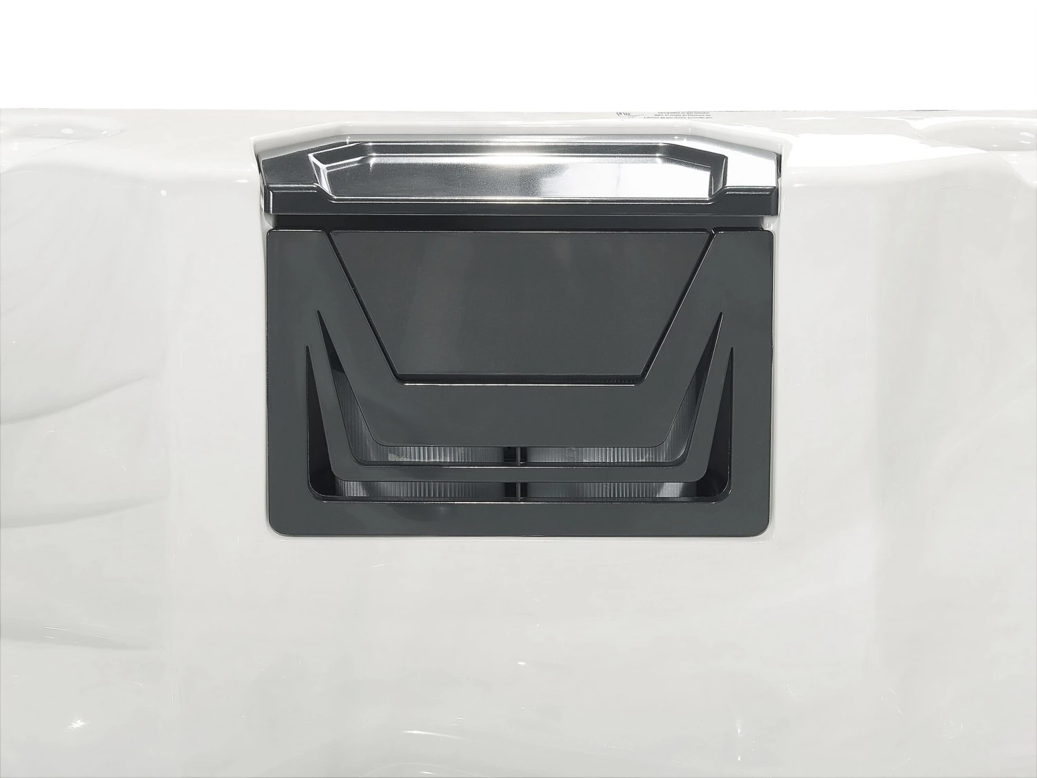 Square Hot Tub With LED White LASTARRIA 12 Square Hot Tub With LED White LASTARRIA - Image 10