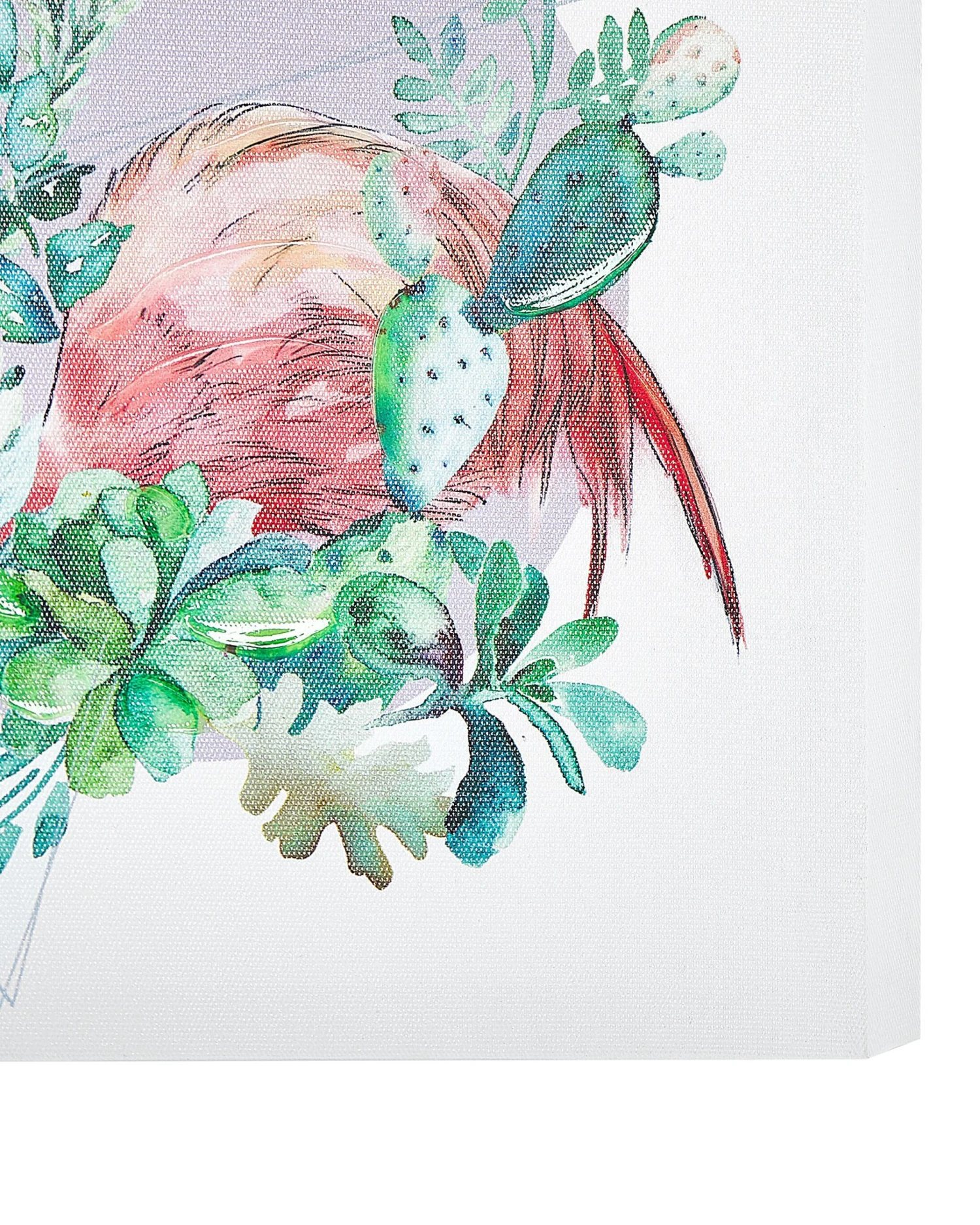 Set Of 3 Animals Canvas Art Prints 30 X 30 Cm Multicolour MENAKA - Image 6