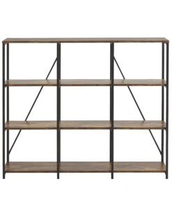 3 Tier Bookshelf Dark Wood RHODE -Cheap Furniture Store undef src sa picid 820717 type whitesh image