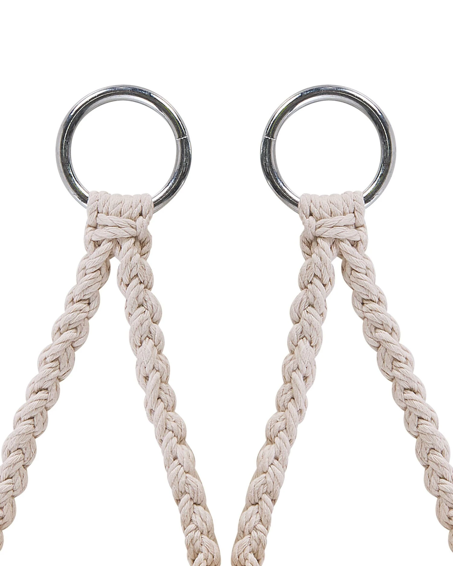 Macrame Hanging Chair White GABELLA - Image 8