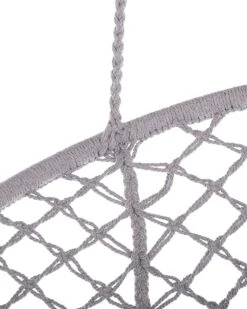 Macrame Hanging Chair Grey GABELLA -Cheap Furniture Store undef src sa picid 821578 type whitesh image