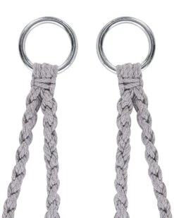 Macrame Hanging Chair Grey GABELLA -Cheap Furniture Store undef src sa picid 821579 type whitesh image