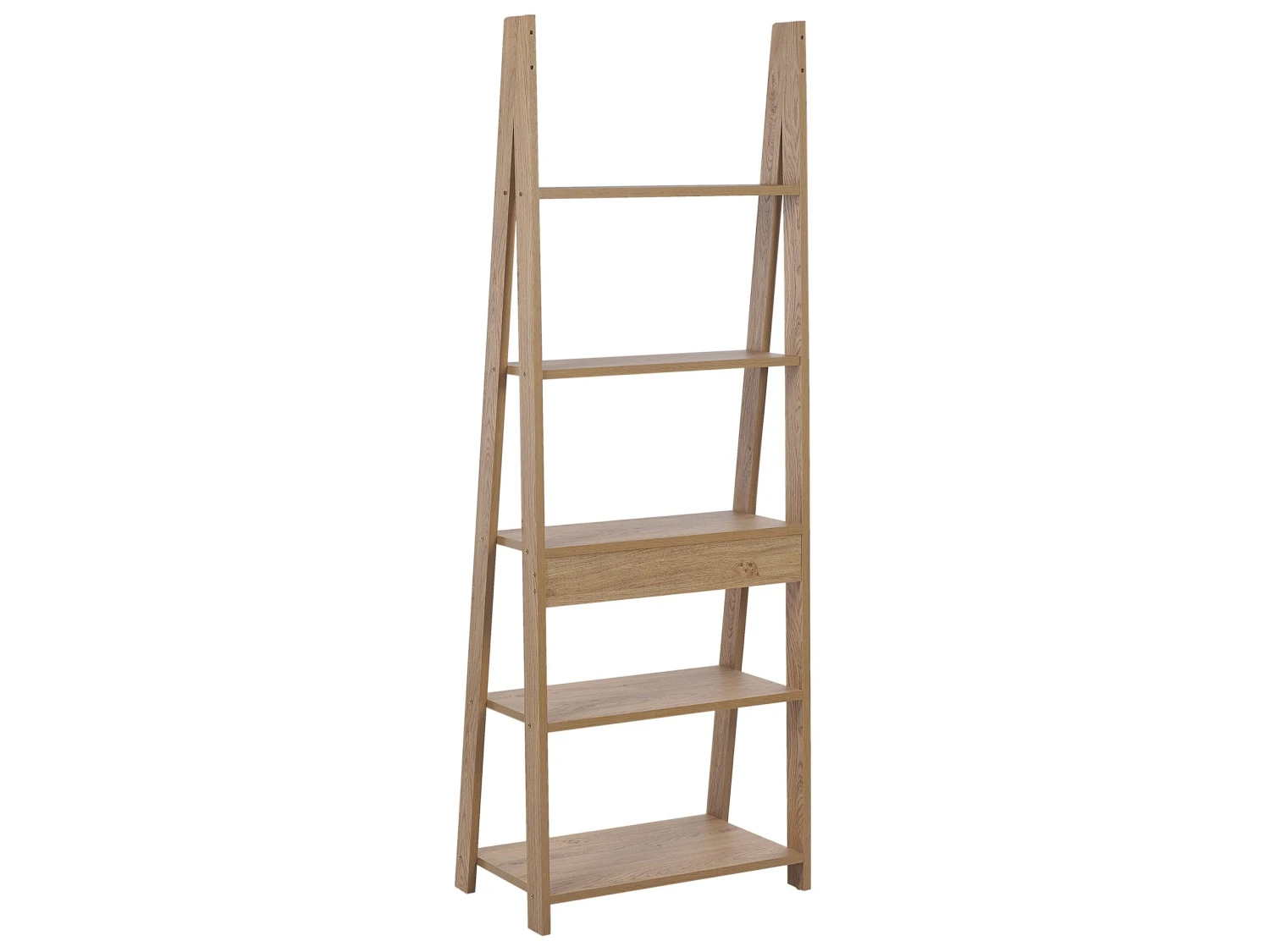 Ladder Shelf Light Wood WILTON - Image 9