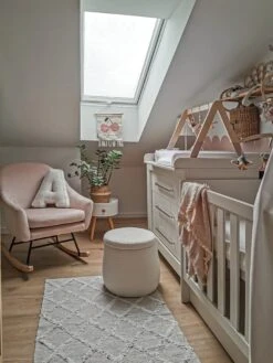 Velvet Rocking Chair Pink OXIE -Cheap Furniture Store undef src sa picid 823547 type whitesh image