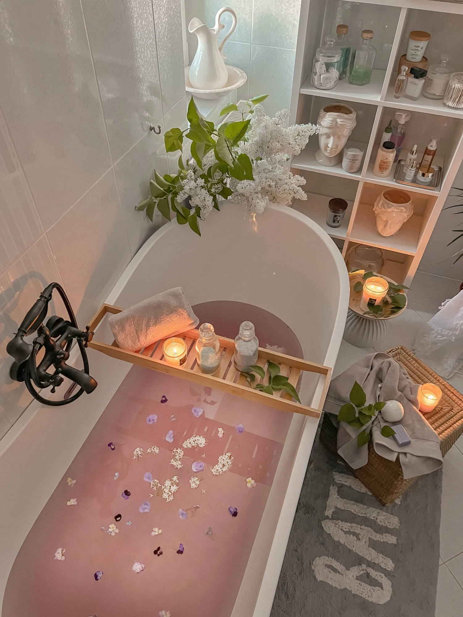 Freestanding Bath Black ANTIGUA Various Sizes - Image 4