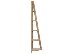 5 Tier Corner Ladder Shelf Light Wood MOBILE SOLO 14 5 Tier Corner Ladder Shelf Light Wood MOBILE SOLO -Cheap Furniture Store undef src sa picid 824698 type whitesh image