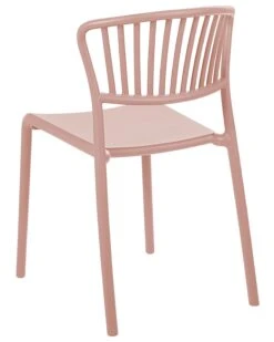 Set Of 4 Plastic Dining Chairs Pink GELA -Cheap Furniture Store undef src sa picid 825392 type whitesh image