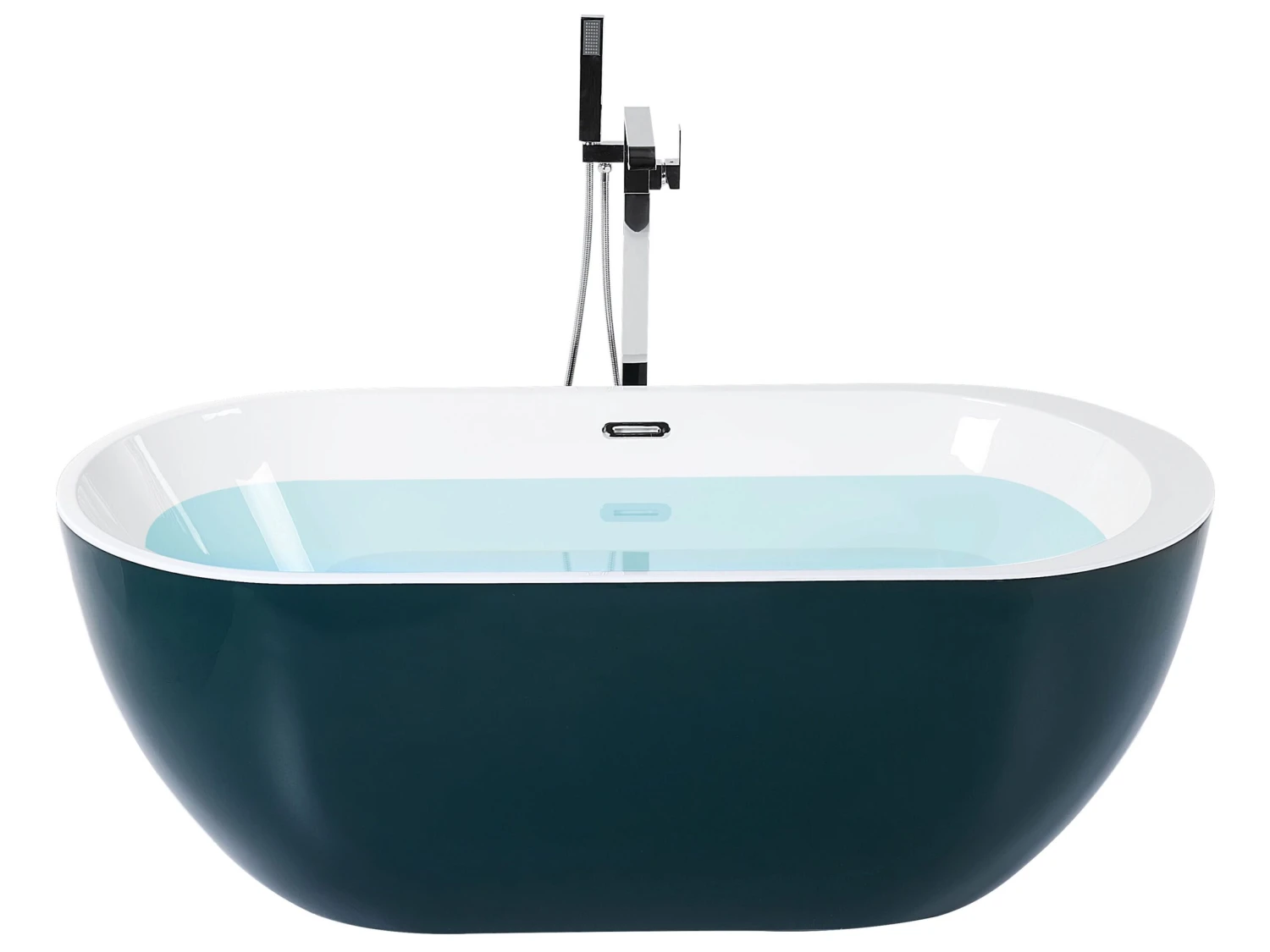 Freestanding Bath 1700 X 800 Mm Green NEVIS