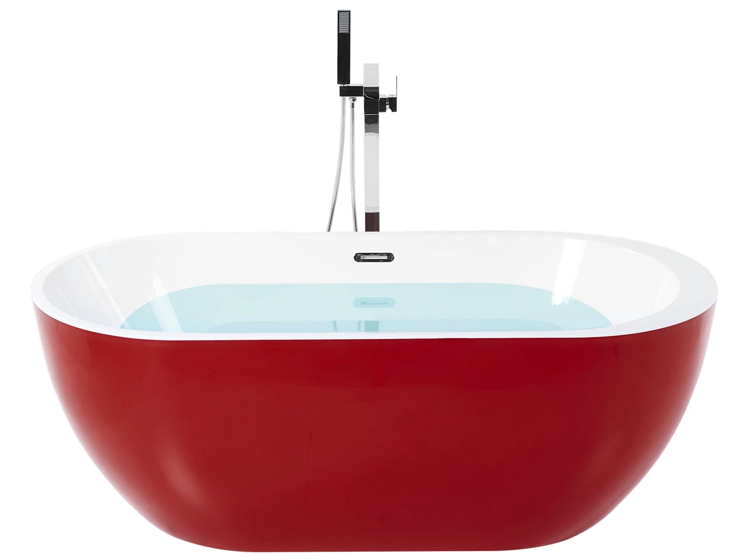 Freestanding Bath Red NEVIS Various Sizes