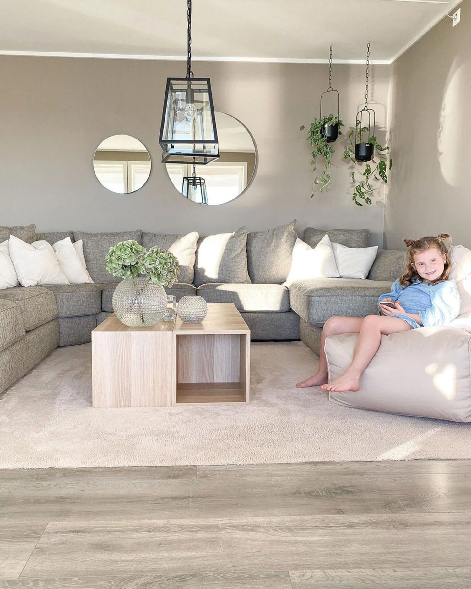 Bean Bag Chair Beige SIESTA 9 Bean Bag Chair Beige SIESTA - Image 7