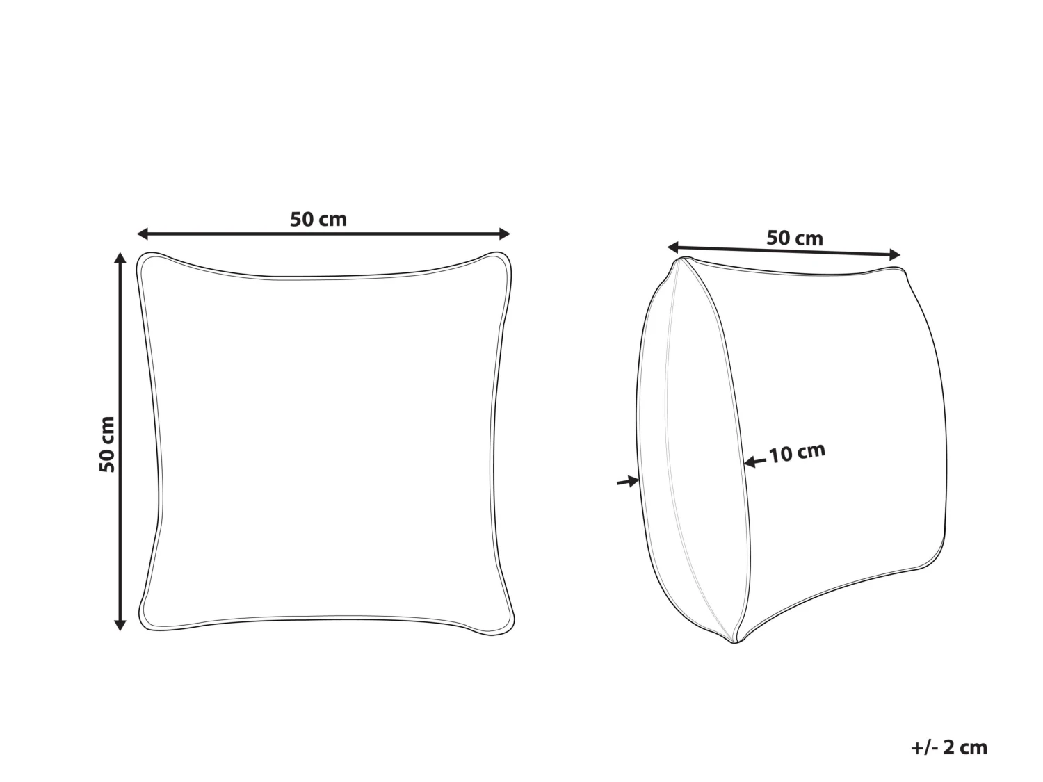 Embroidered Cotton Cushion Cat Motif 50 X 50 Cm Multicolour PHUSRO 10 Embroidered Cotton Cushion Cat Motif 50 X 50 Cm Multicolour PHUSRO - Image 8