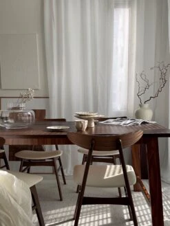 Set Of 2 Wooden Dining Chairs Faux Leather White LYNN -Cheap Furniture Store undef src sa picid 829474 type whitesh image