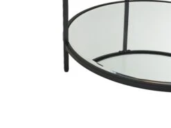 Glass Top Coffee Table With Mirrored Shelf Black BIRNEY 15 Glass Top Coffee Table With Mirrored Shelf Black BIRNEY -Cheap Furniture Store undef src sa picid 829606 type whitesh image