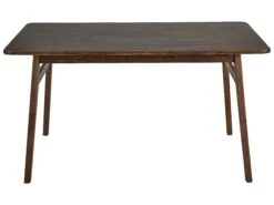 Dining Table 140 X 85 Cm Dark Wood VENTERA -Cheap Furniture Store undef src sa picid 832102 type whitesh image