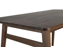 Dining Table 140 X 85 Cm Dark Wood VENTERA -Cheap Furniture Store undef src sa picid 832103 type whitesh image