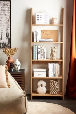 Ladder Shelf Light Wood WILTON -Cheap Furniture Store undef src sa picid 832763 type whitesh image