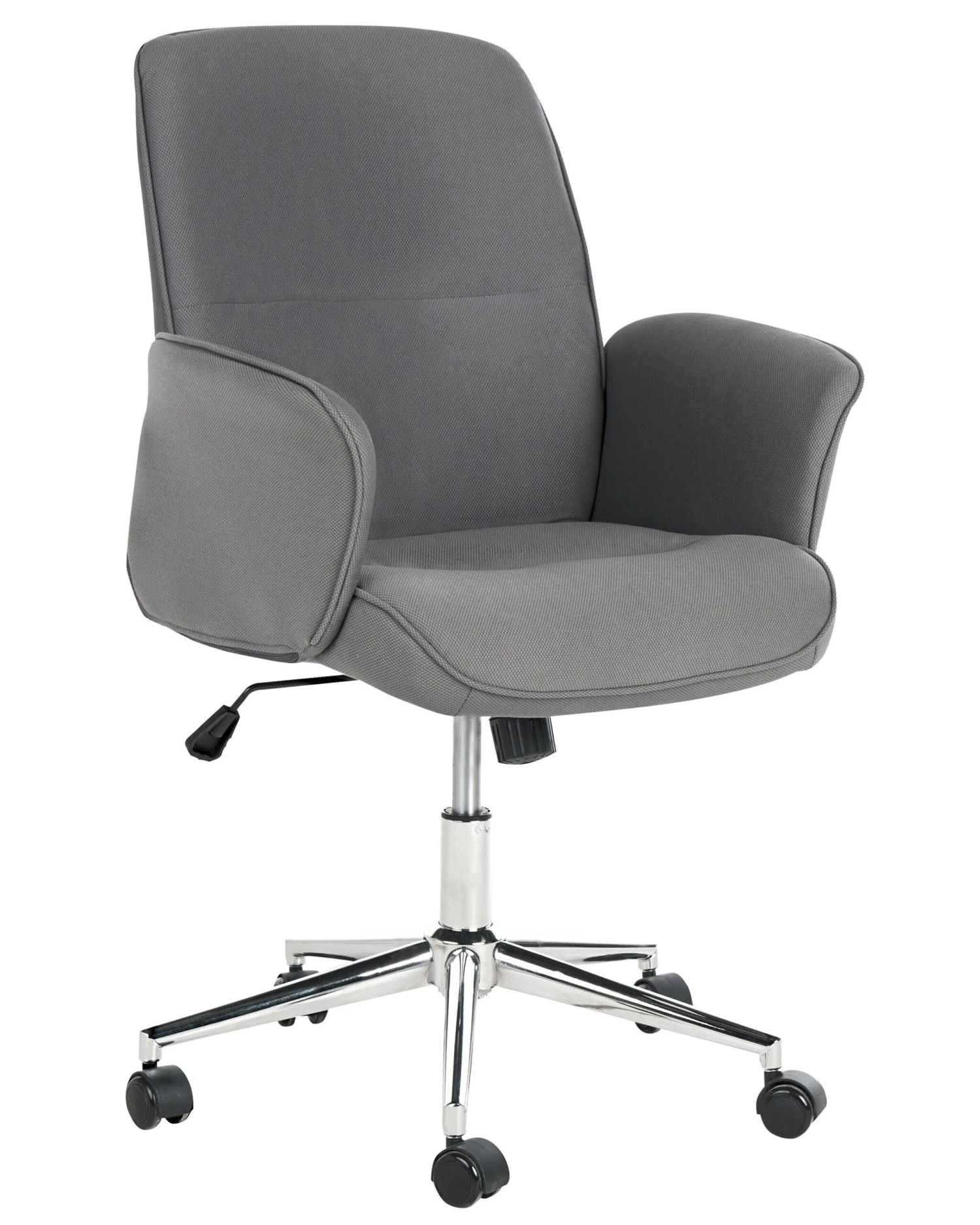 Swivel Office Chair Grey RAVISHING - Image 5