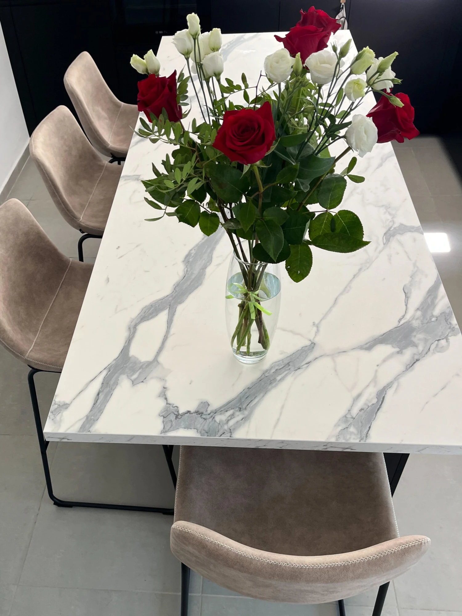 Set Of 2 Fabric Bar Chairs Beige FRANKS 6 Set Of 2 Fabric Bar Chairs Beige FRANKS - Image 4