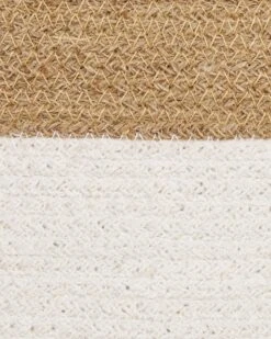 Set Of 2 Cotton Baskets White And Beige KARDH 16 Set Of 2 Cotton Baskets White And Beige KARDH -Cheap Furniture Store undef src sa picid 838003 type whitesh image