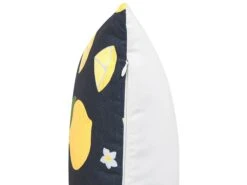 Set Of 2 Cushions Lemon Motif 45 X 45 Cm Black And Yellow ORCHID -Cheap Furniture Store undef src sa picid 838013 type whitesh image