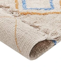 Cotton Area Rug 160 X 230 Cm Multicolour KUSKAN -Cheap Furniture Store undef src sa picid 840047 type whitesh image