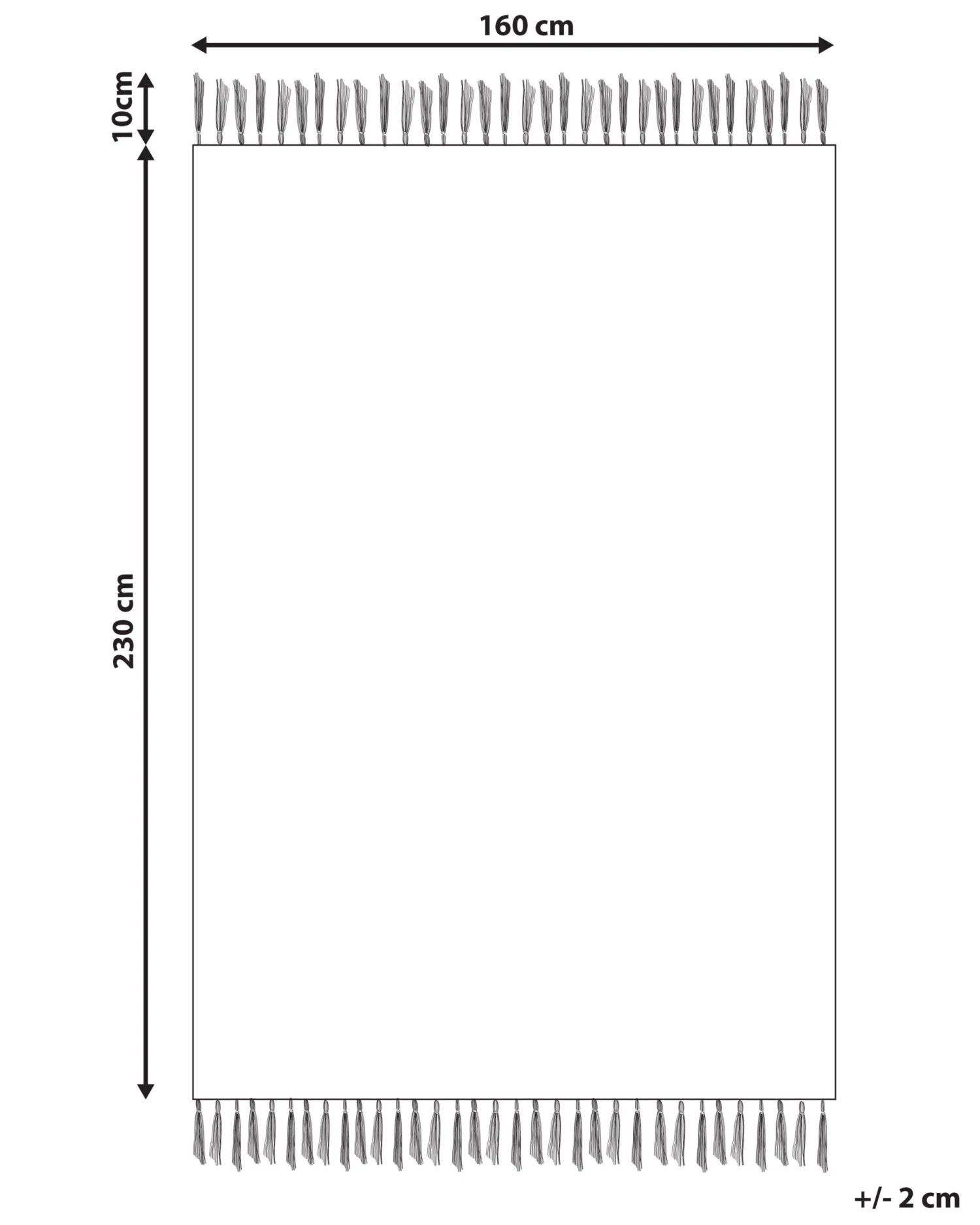 Cotton Area Rug 160 X 230 Cm Multicolour KUSKAN - Image 6