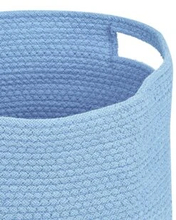 Set Of 2 Cotton Baskets Blue CHINIOT -Cheap Furniture Store undef src sa picid 840480 type whitesh image