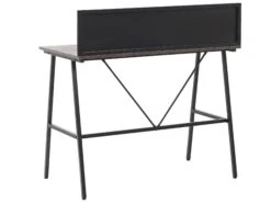 Home Office Set Dark Wood And Black FOSTER/HASTINGS -Cheap Furniture Store undef src sa picid 843005 type whitesh image