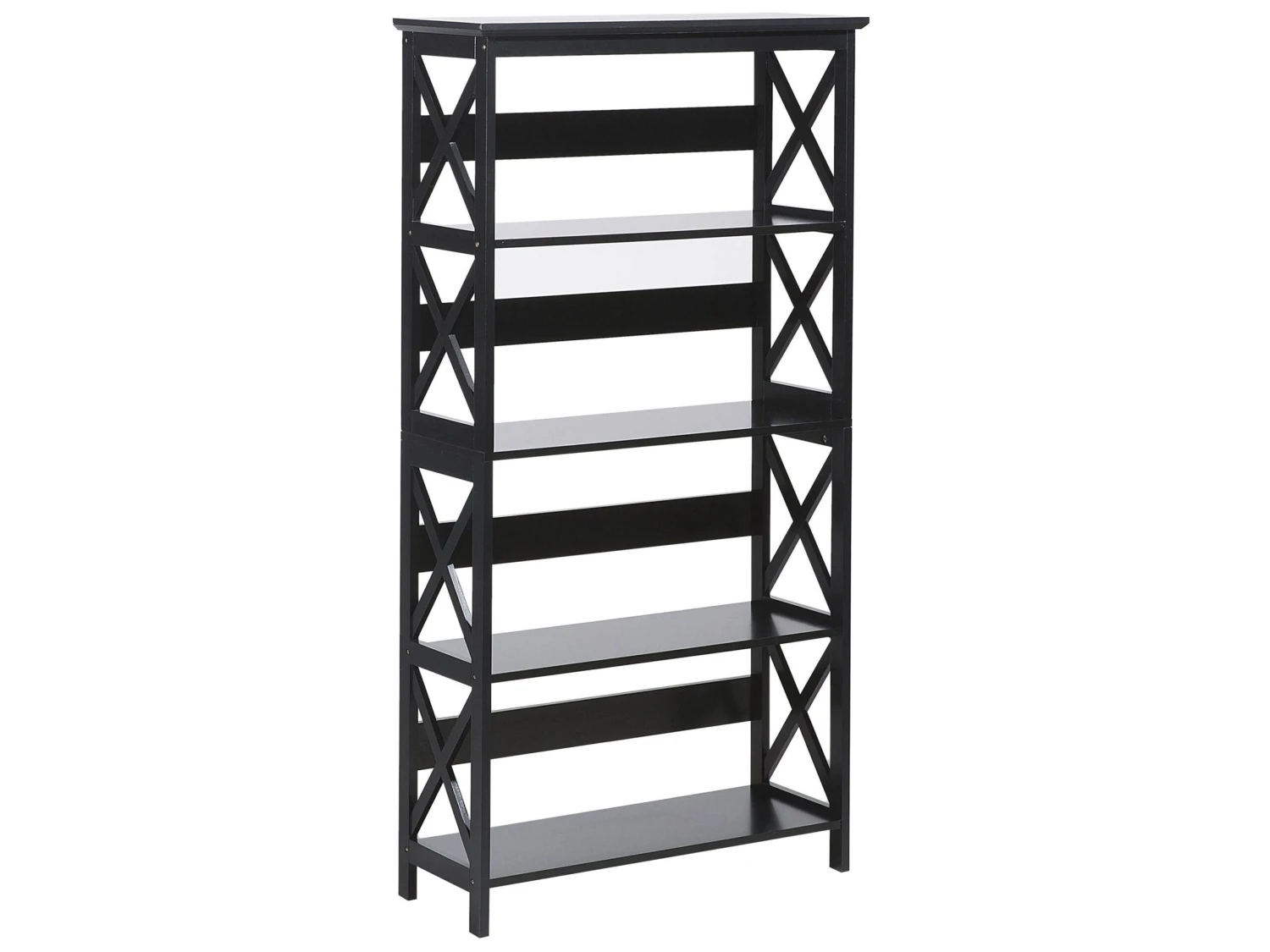 Home Office Set Light Wood And Black FOSTER/HINTON - Image 7