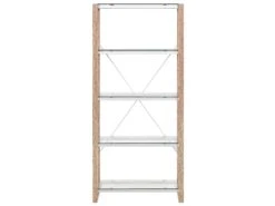 Home Office Set White And Light Wood JENKS/HAMDEN -Cheap Furniture Store undef src sa picid 843317 type whitesh image