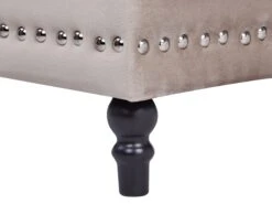 Velvet Footstool With Storage Salmon Pink LORETTO -Cheap Furniture Store undef src sa picid 844087 type whitesh image