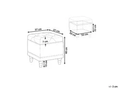 Velvet Footstool With Storage Salmon Pink LORETTO -Cheap Furniture Store undef src sa picid 844088 type whitesh image