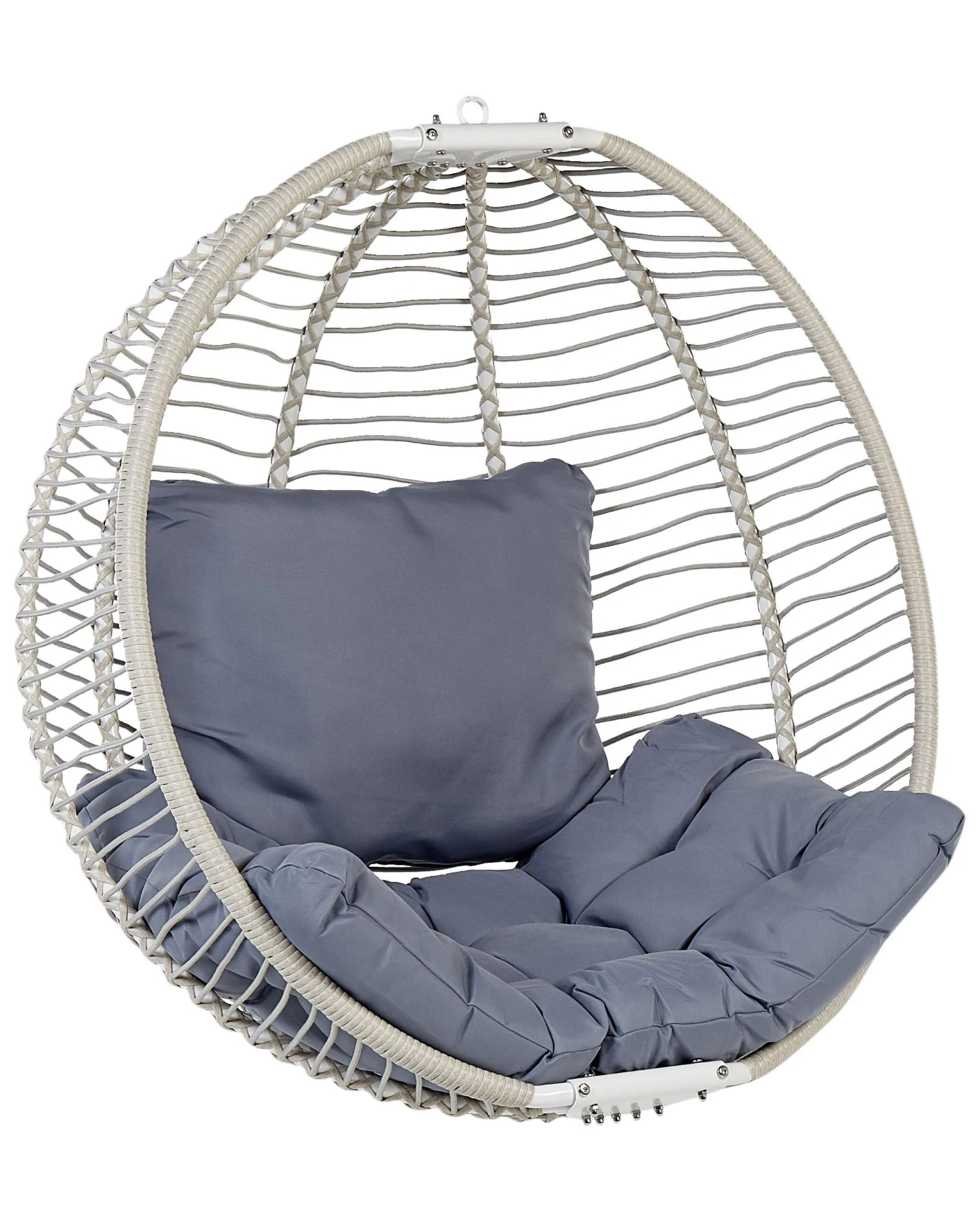 Hanging Chair With Stand White ARCO - Image 6