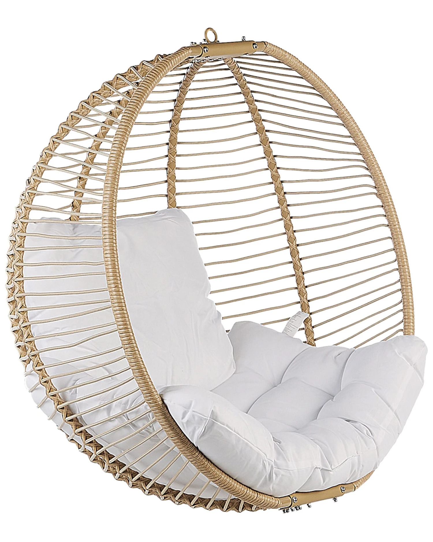 Hanging Chair With Stand Beige ARCO 8 Hanging Chair With Stand Beige ARCO - Image 6
