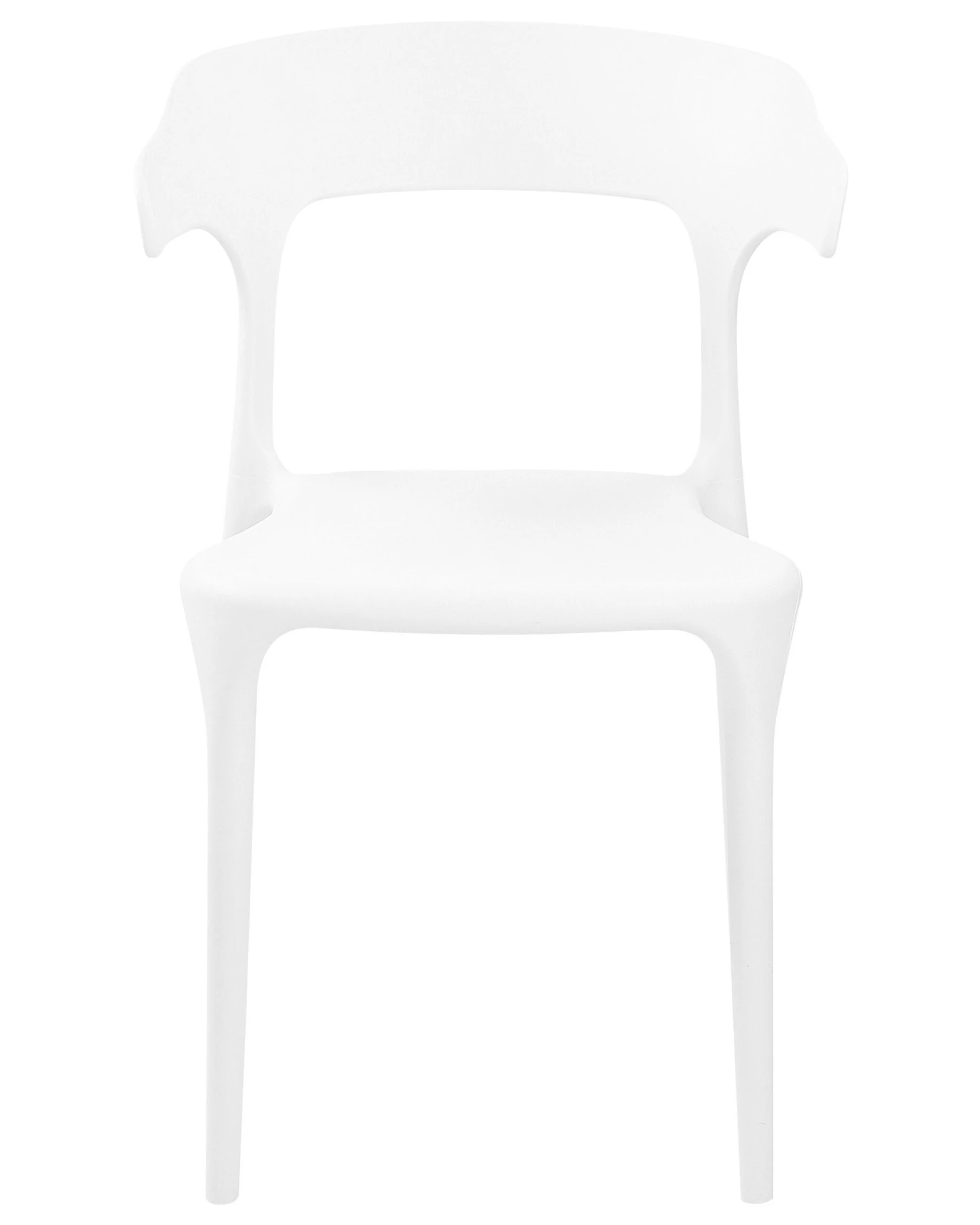 Set Of 4 Dining Chairs White GUBBIO - Image 5
