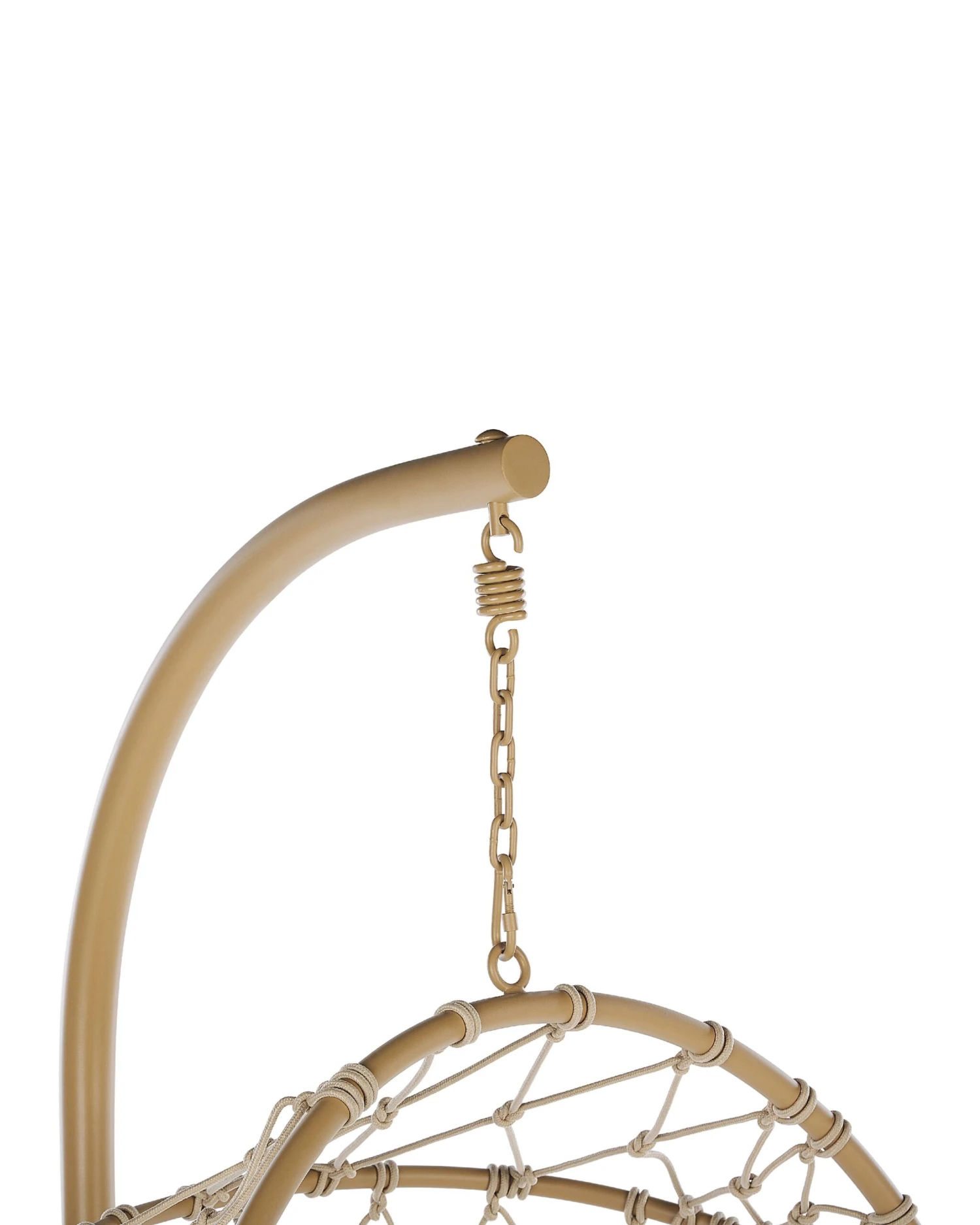 Hanging Chair With Stand Beige ADRIA 10 Hanging Chair With Stand Beige ADRIA - Image 8