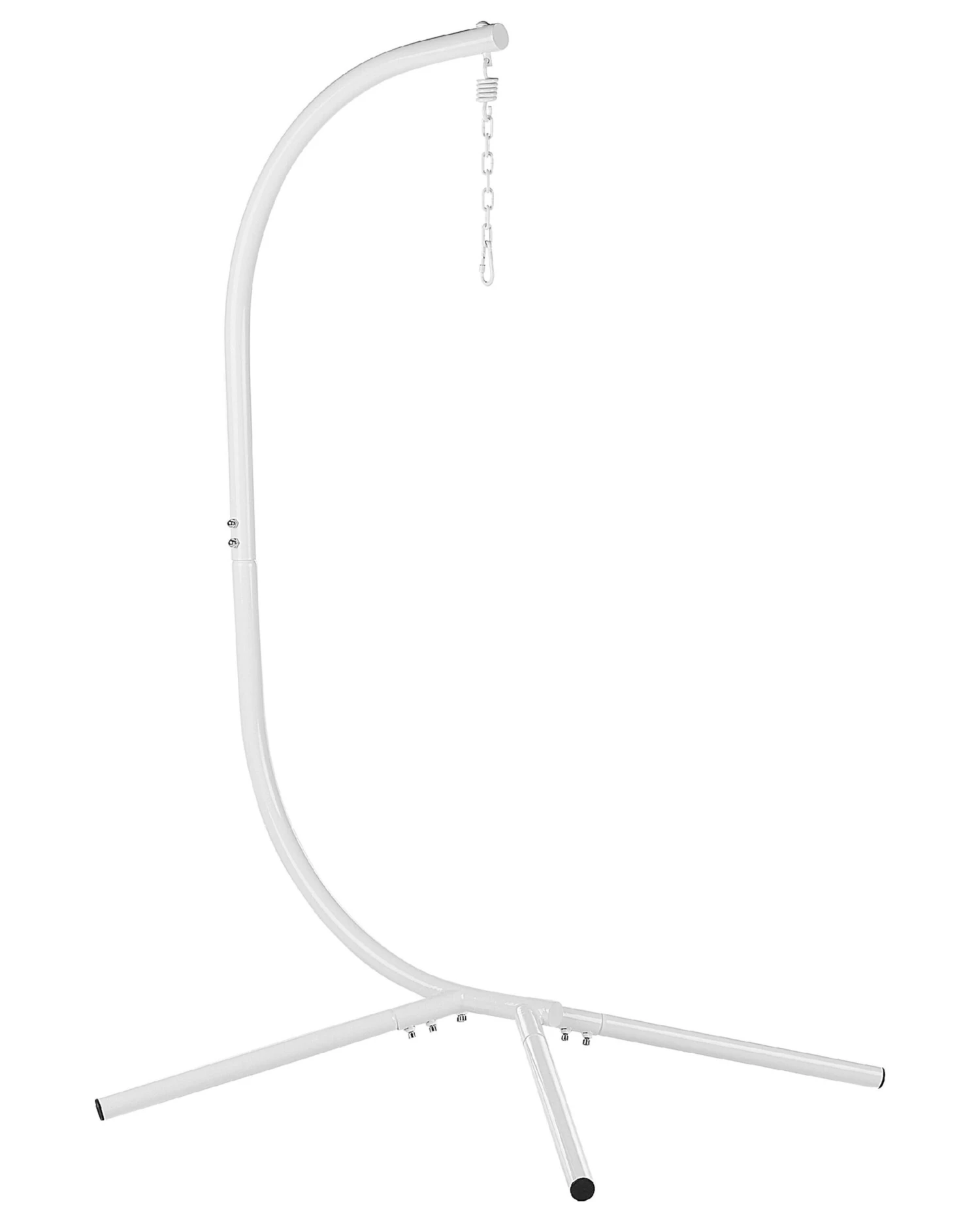 Hanging Chair With Stand White ADRIA - Image 7