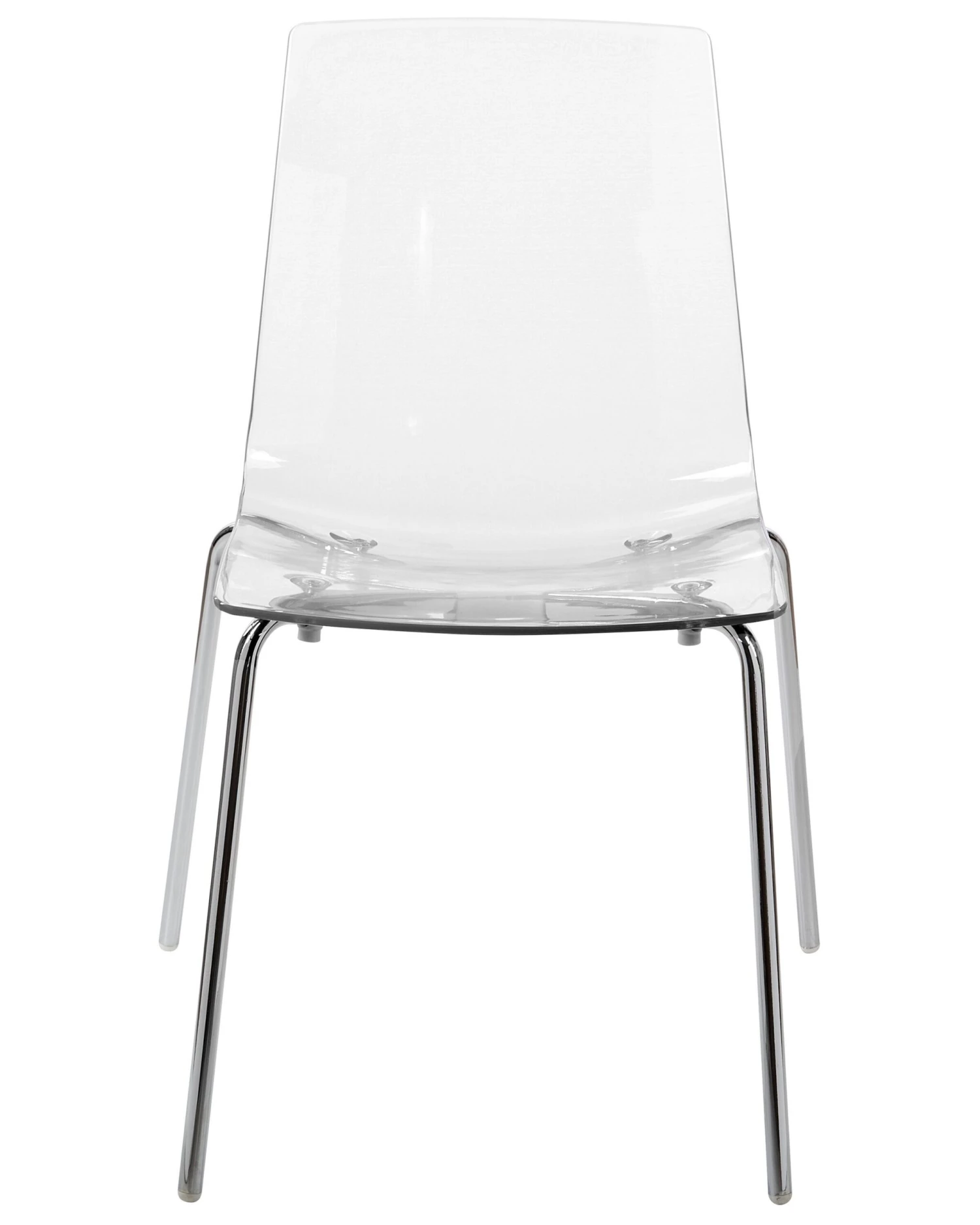 Set Of 2 Dining Chairs Transparent SILERTON - Image 4