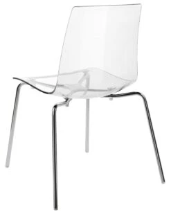 Set Of 2 Dining Chairs Transparent SILERTON -Cheap Furniture Store undef src sa picid 844657 type whitesh image
