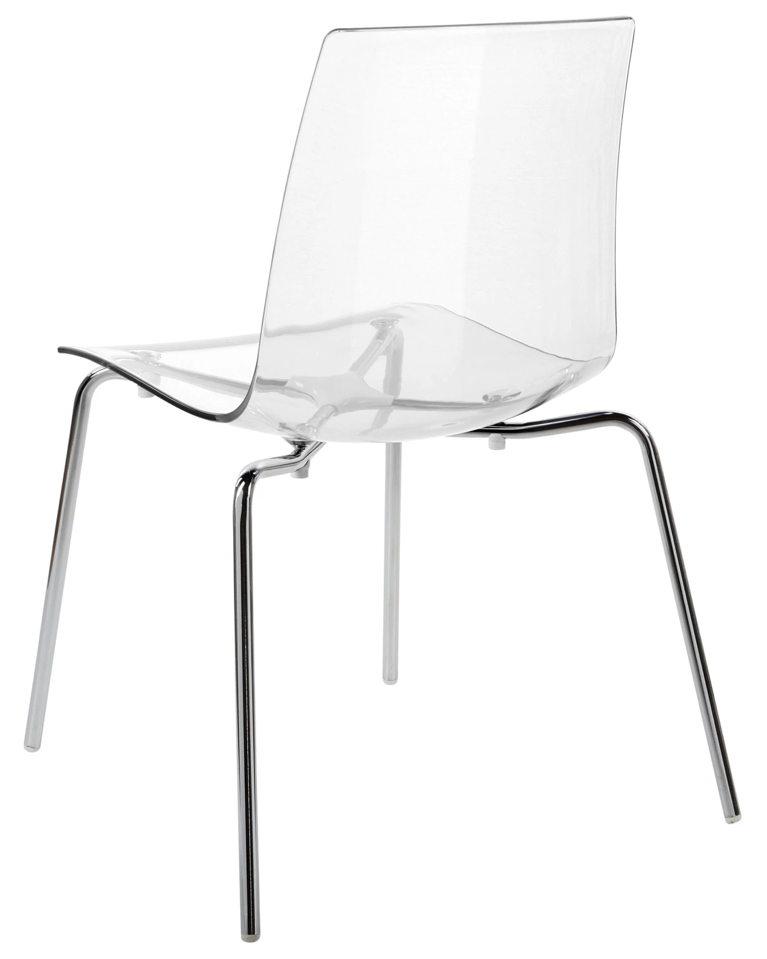 Set Of 2 Dining Chairs Transparent SILERTON - Image 5