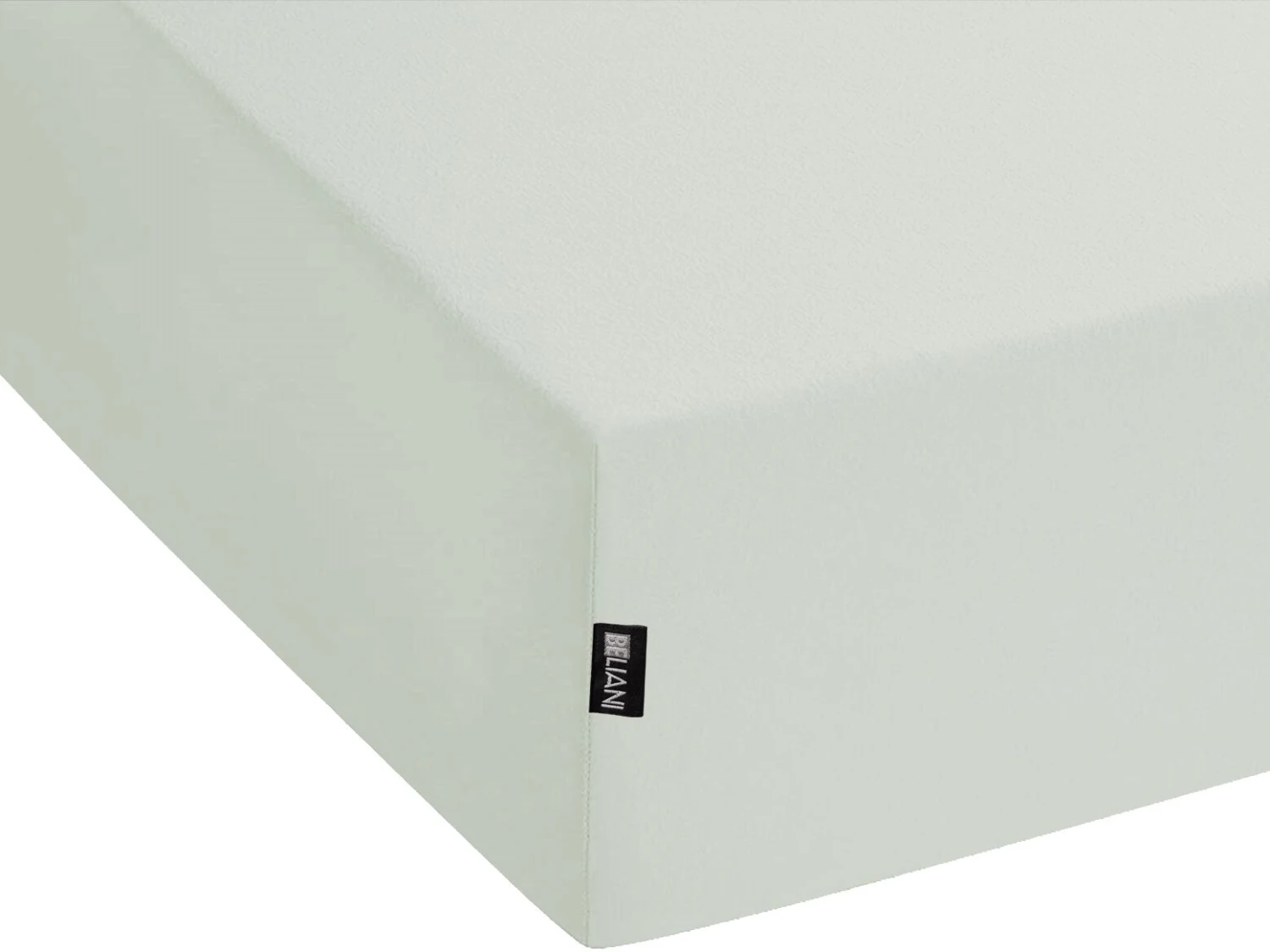 Cotton Fitted Sheet Light Green JANBU Various Sizes - Image 3