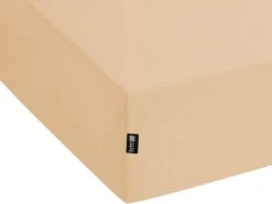 Cotton Fitted Sheet Light Brown JANBU Various Sizes -Cheap Furniture Store undef src sa picid 845910 type whitesh image