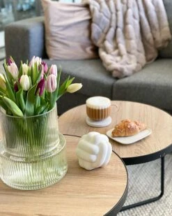 Set Of 3 Coffee Tables Light Wood With Black MELODY -Cheap Furniture Store undef src sa picid 846289 type whitesh image