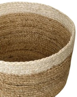 Set Of 3 Jute Baskets Natural And Beige TAJORI -Cheap Furniture Store undef src sa picid 846349 type whitesh image