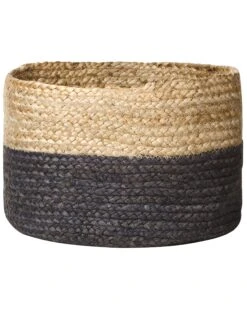 Set Of 3 Jute Baskets Natural And Black JABAR 13 Set Of 3 Jute Baskets Natural And Black JABAR -Cheap Furniture Store undef src sa picid 846353 type whitesh image