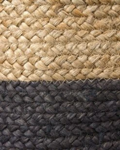 Set Of 3 Jute Baskets Natural And Black JABAR 18 Set Of 3 Jute Baskets Natural And Black JABAR -Cheap Furniture Store undef src sa picid 846358 type whitesh image