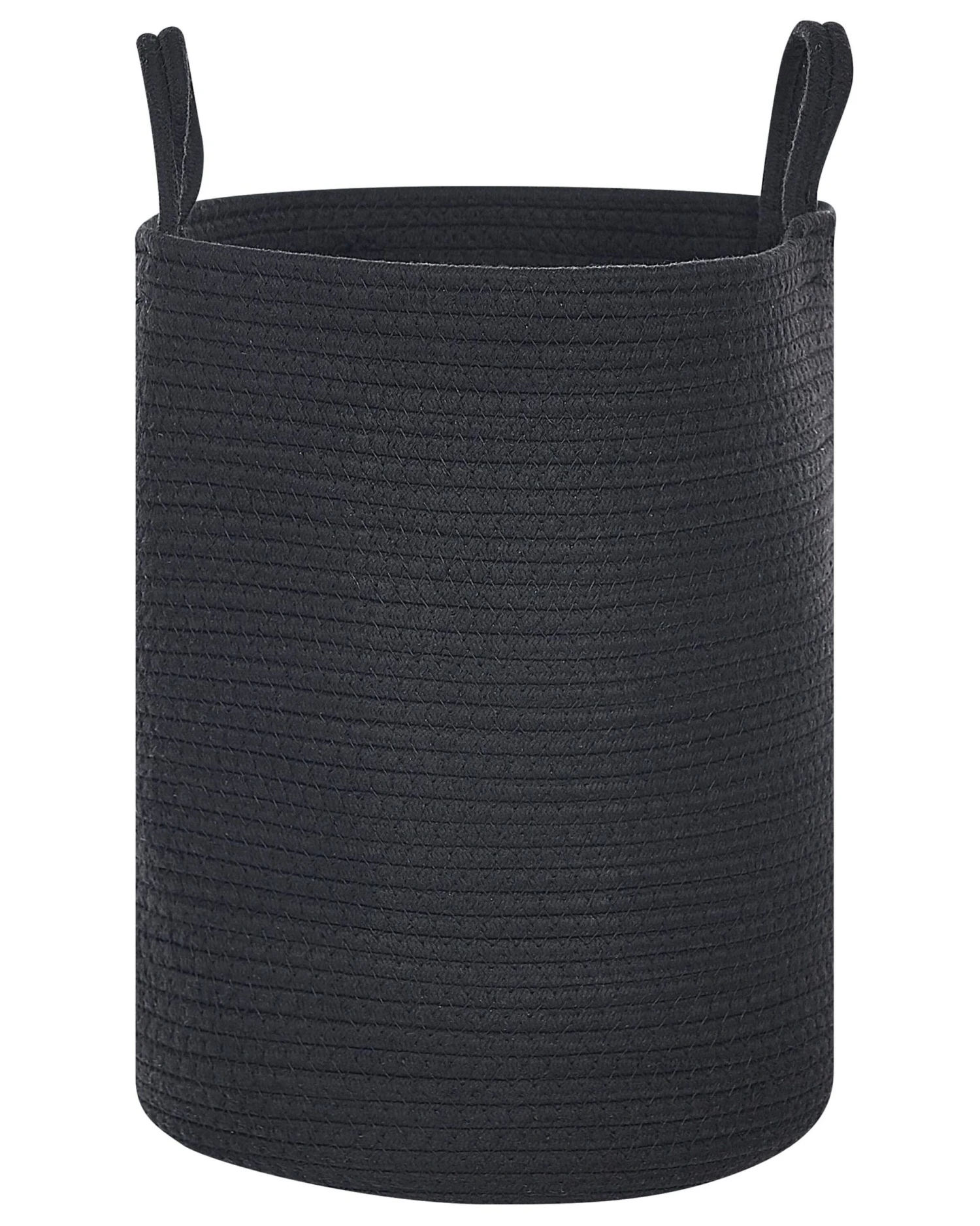 Set Of 2 Cotton Baskets Black SARYK - Image 4