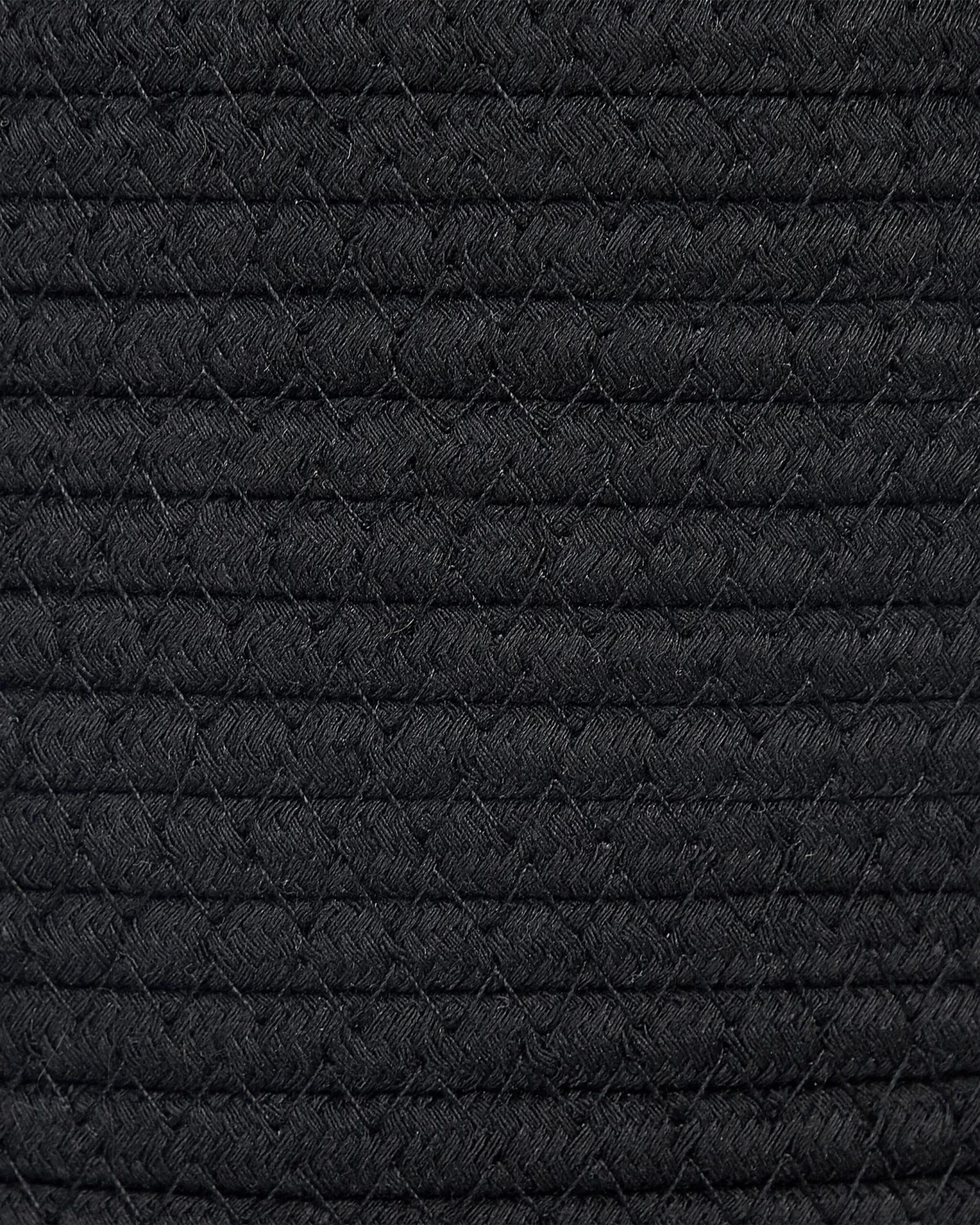 Set Of 2 Cotton Baskets Black SARYK - Image 6