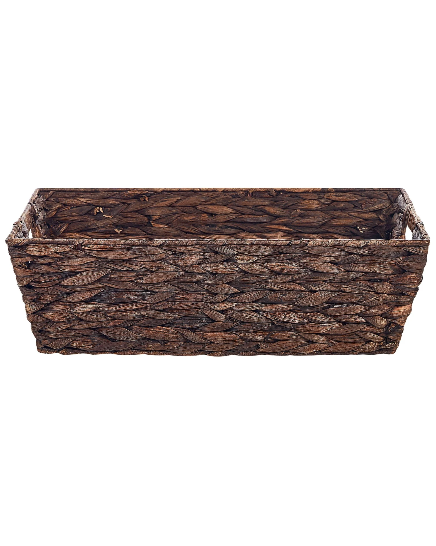 Set Of 2 Water Hyacinth Baskets Brown PANDZ - Image 4